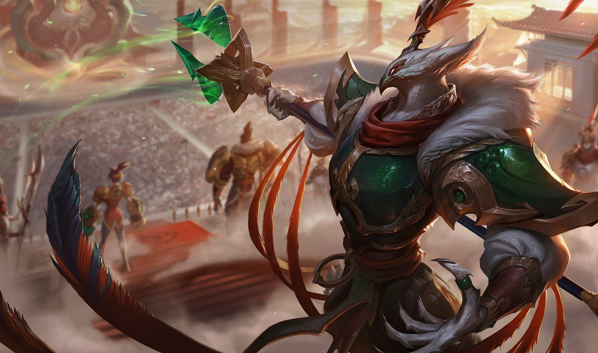 Azir Year of the Rooster embodies the demeanor of a sovereign
