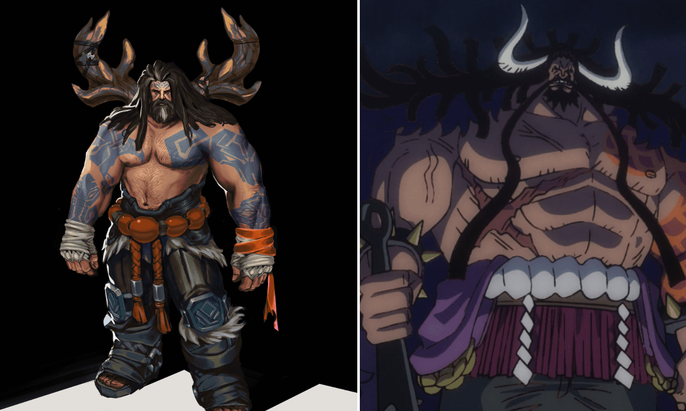 Udyr was once compared to Kaido when the rework images surfaced at the end of September