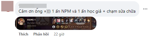 Immediately, a player applied it and climbed to rank 1