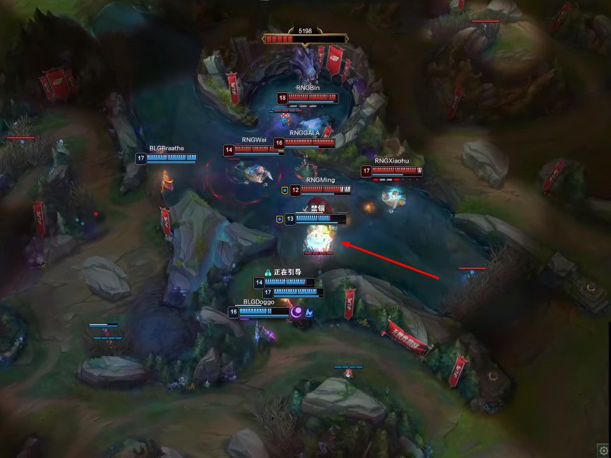 In this situation, Crisp engaged with Leona while his teammates were not ready, resulting in BLG losing the fight, giving up Baron, and ultimately losing game 1