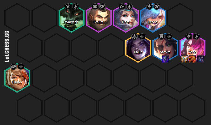 The Basic Challenger team critically needs the Blade Edge core for significant damage