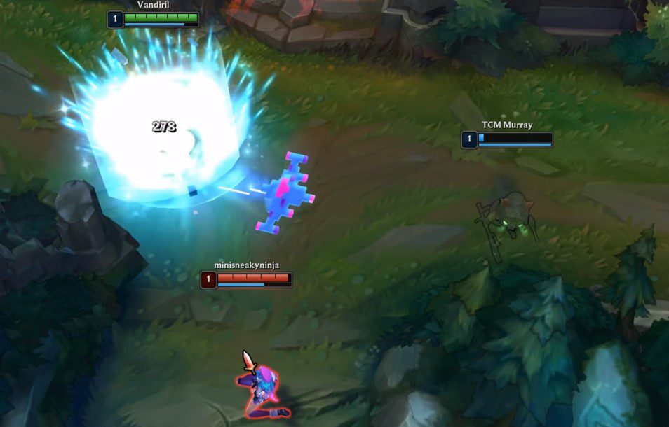 Instead of nullifying projectiles...