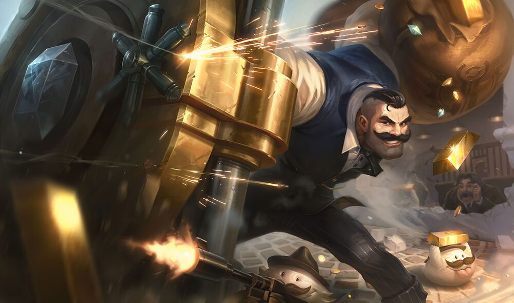 Braum's E - Unbreakable is an incredibly strong defensive skill