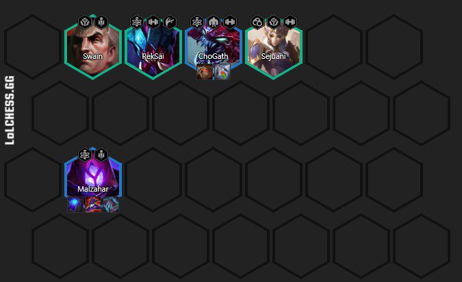 Swain and Sejuani will provide you with good tanking capability