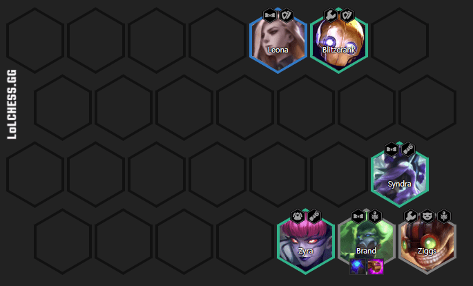 You can reroll very early with this composition