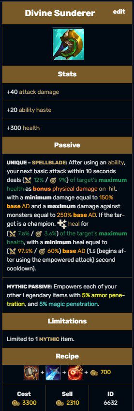 With 2800 gold, you will immediately have 50 attack damage and 400 health with the Hammer of Justice