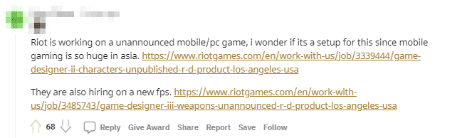 But some opinions point out that Riot may be planning to expand games like Valorant or League of Legends: Wild Rift and has even recruited for these areas