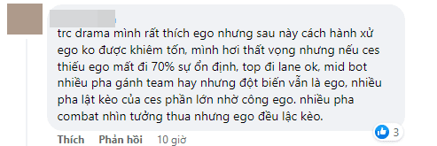 Some argue that EGO is a core member of CES, making it difficult to kick him, and CES is just creating content