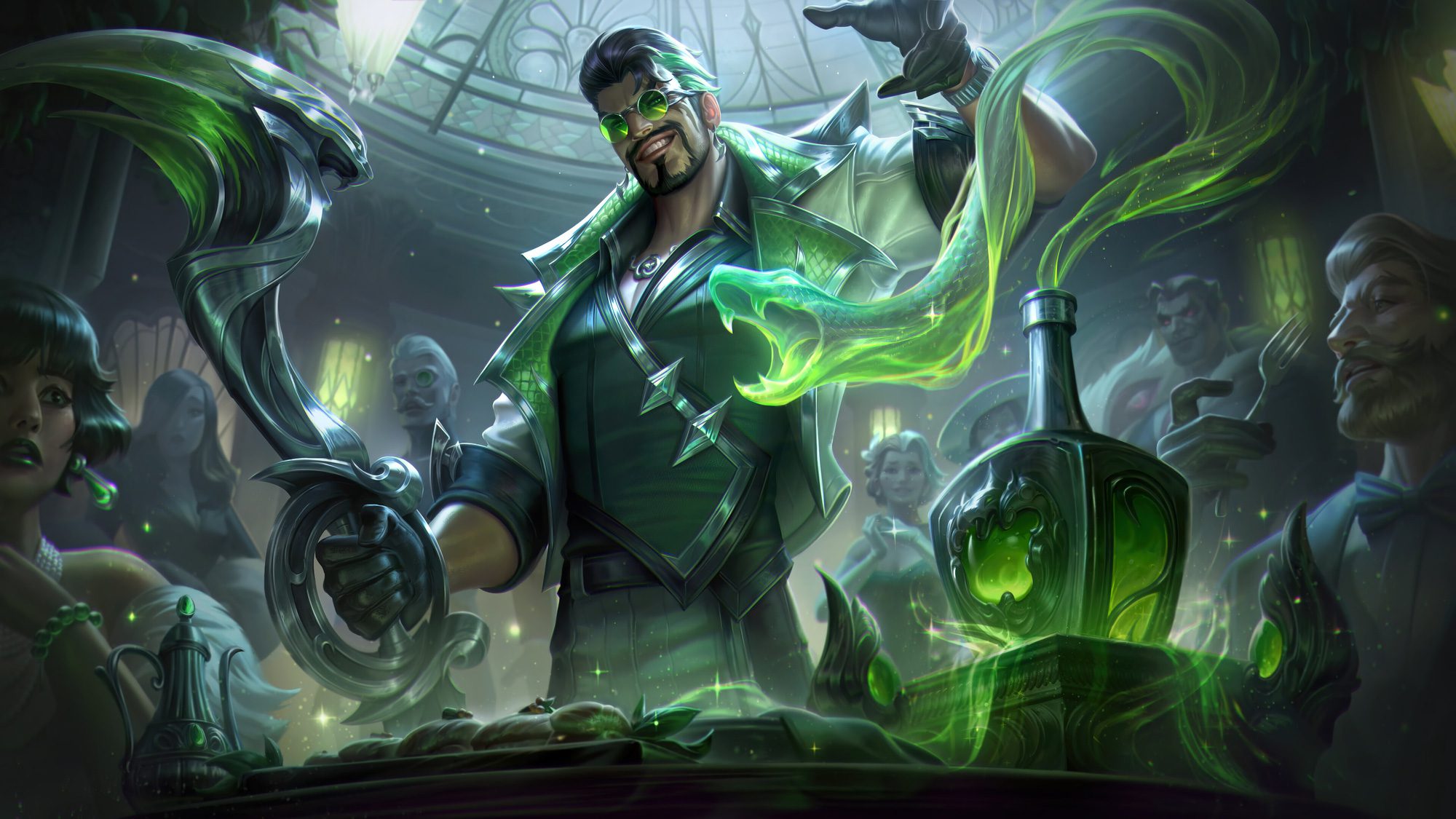 Draven has returned in Season 6.5 with the Elegant trait - Challenger