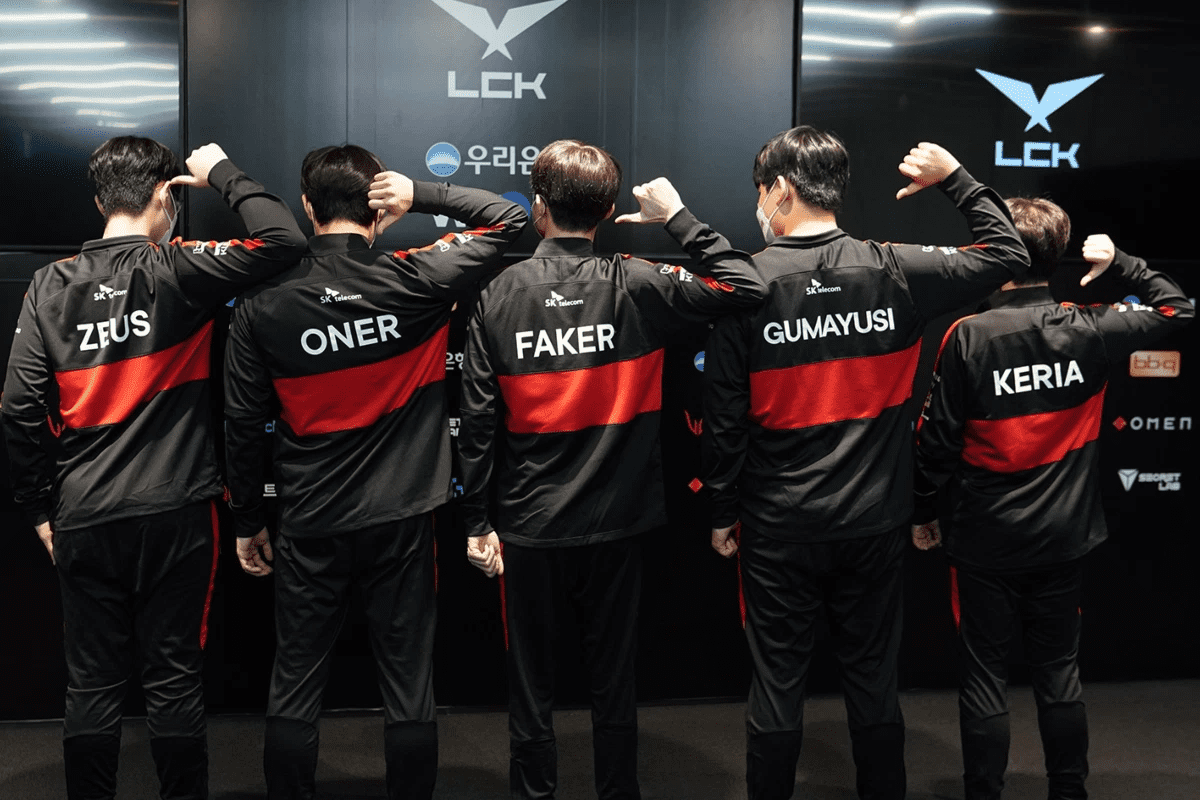 Faker and his teammates won against DK in the second round of the LCK Spring 2022 group stage