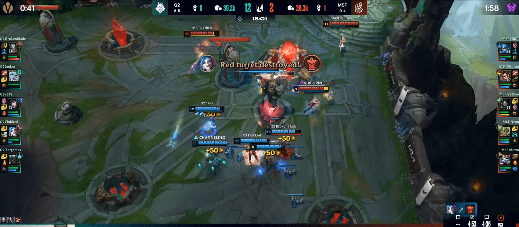 At this point, perhaps even MSF fans did not think their team could turn the game around