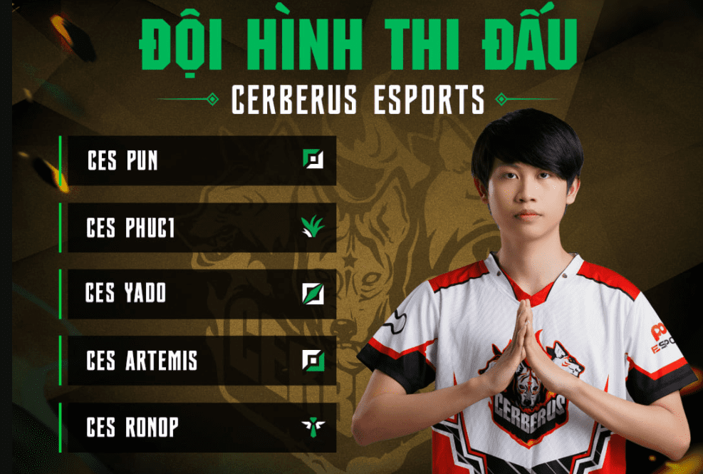 Phuc1 replaces EGO in CES's starting lineup