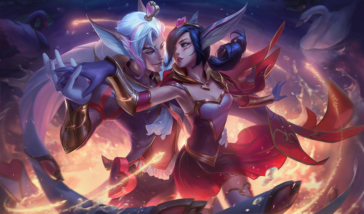 The first official couple in the League of Legends community