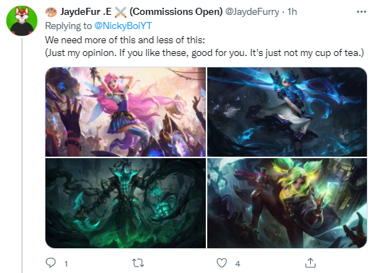 And compared with recently released or reworked champions