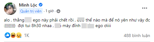 Zeros posted a threatening message