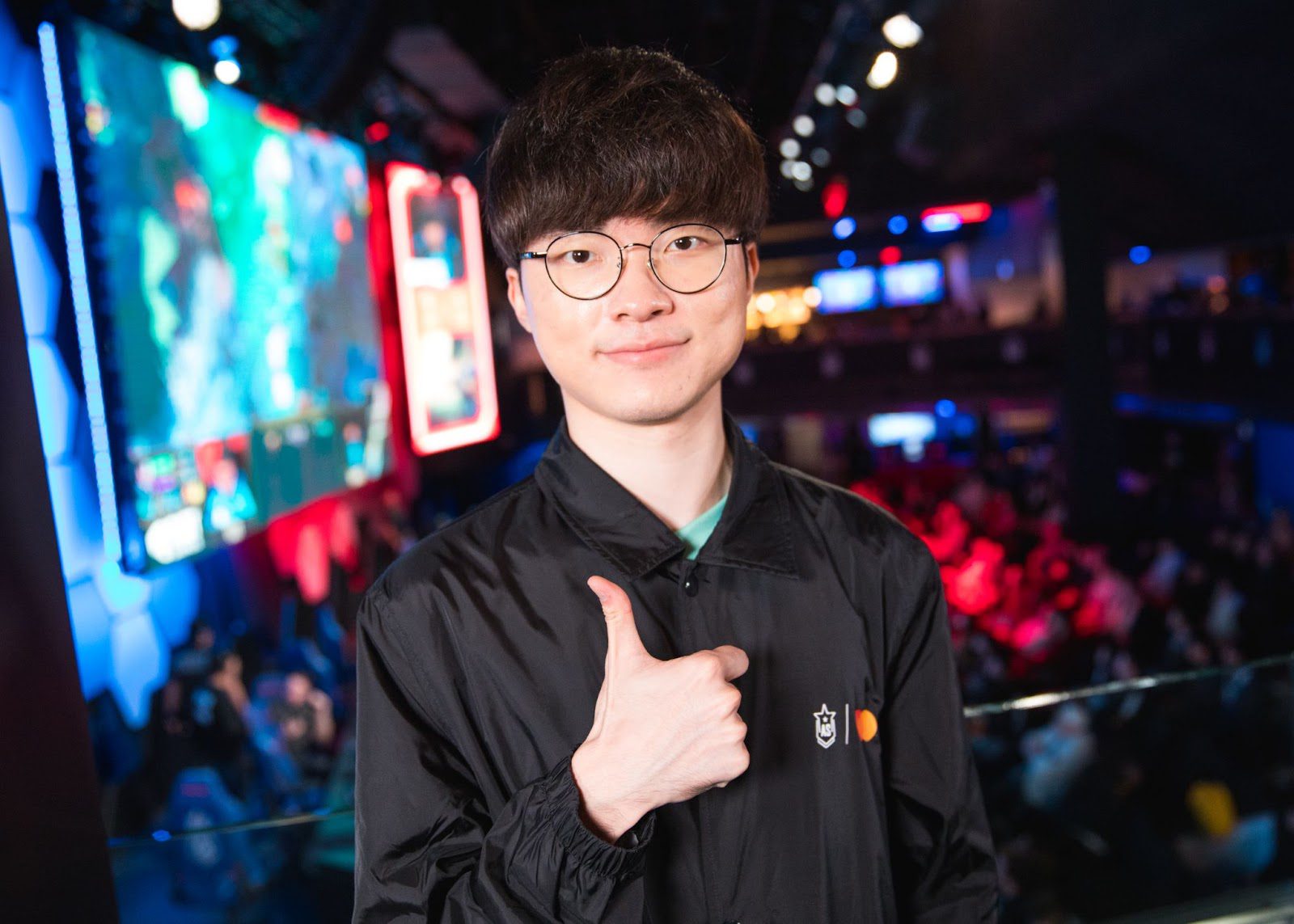 Faker at the All-Star event 2019.