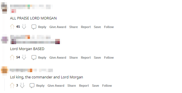 LoL fans have started to 'call for' Lord Morgan to block T1