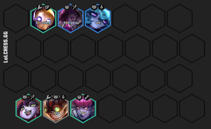 You should have Vex and Morgana in the mid-game to prepare for Ahri
