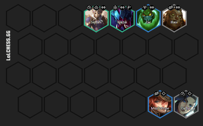 A team of 4 Brawlers will help you maintain health very well in the mid-game