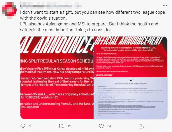 Many fans are concerned about BRO's future in Spring 2022 and question why LCK does not conduct matches online