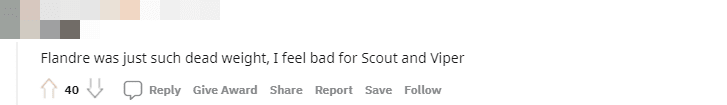 Most comments targeted Flandre's poor performance