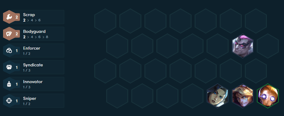 Blitzcrank Guardian - Marksman team composition in the early game