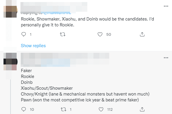 Many opinions evaluate Rookie as deserving to be the second best mid laner in League of Legends history, after Faker