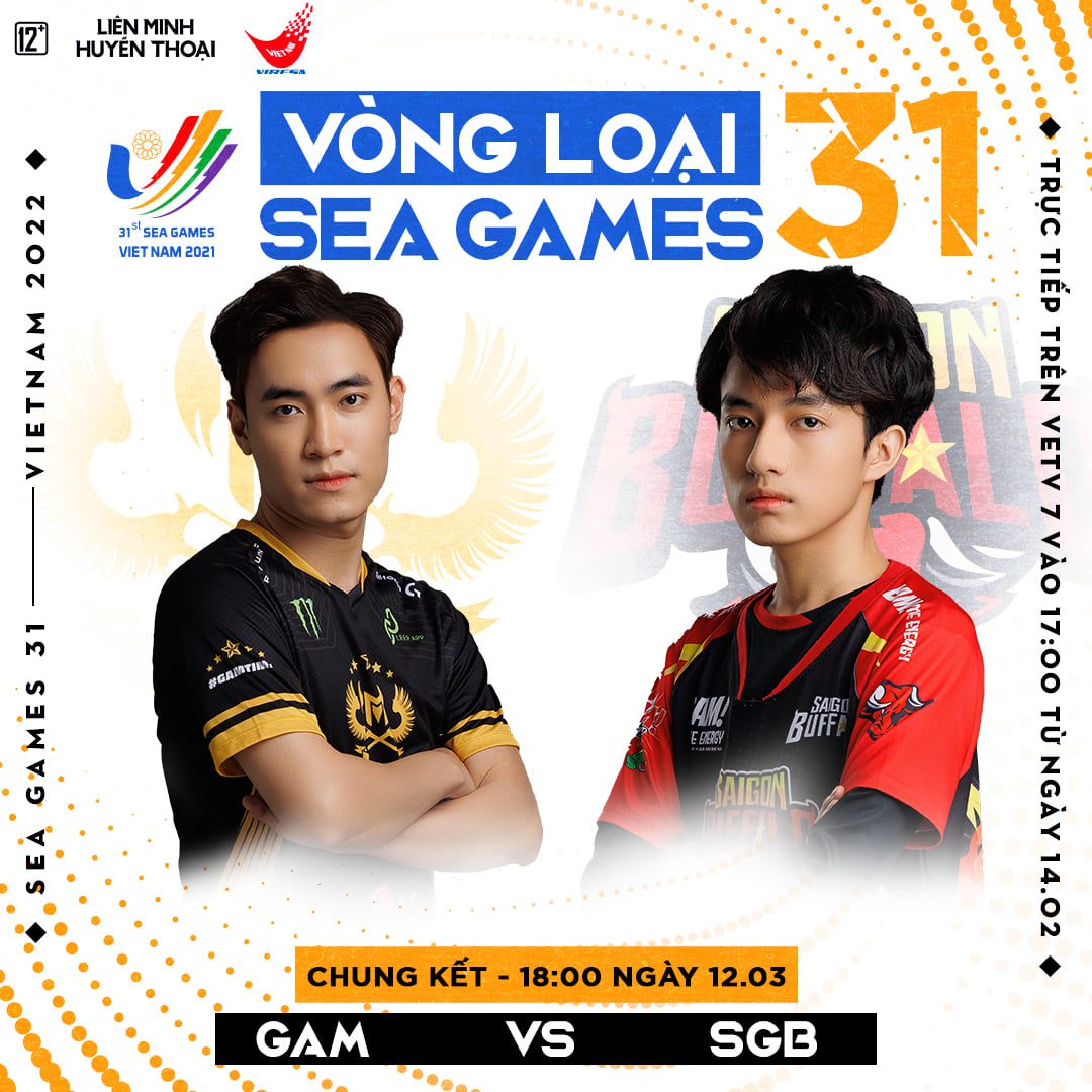 Final match of SEA Games 31 qualifiers: GAM Esports vs Saigon Buffalo