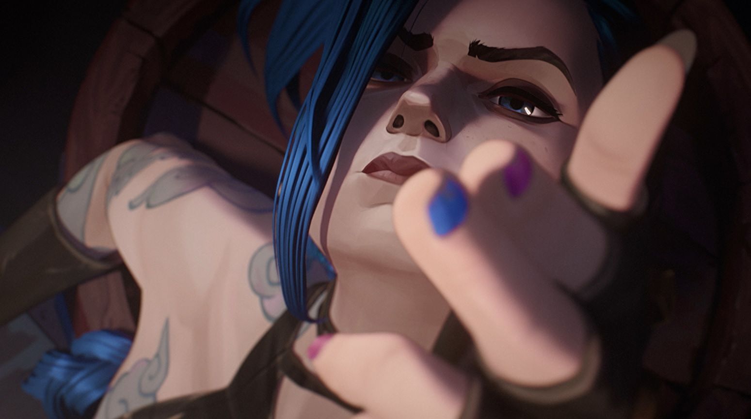 Jinx - one of the two main characters of the Arcane series