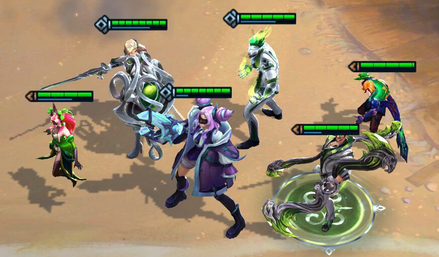 There will never be two Elegant champions with VIP effects on the board at the same time