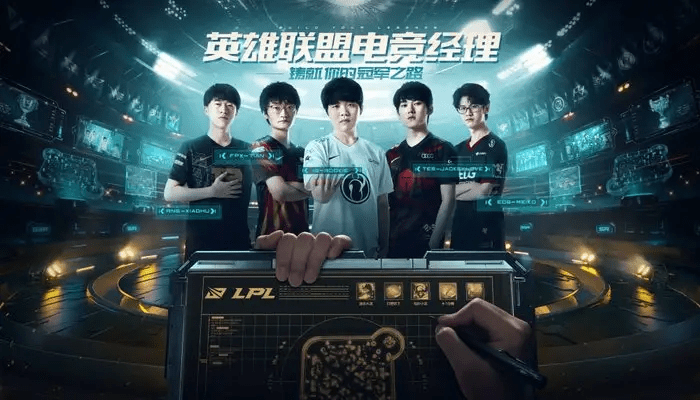 The beta version of LoL Esports Manager was released in China and currently only features the LPL league
