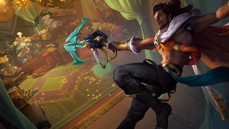 Akshan is currently quite strong in solo lane positions