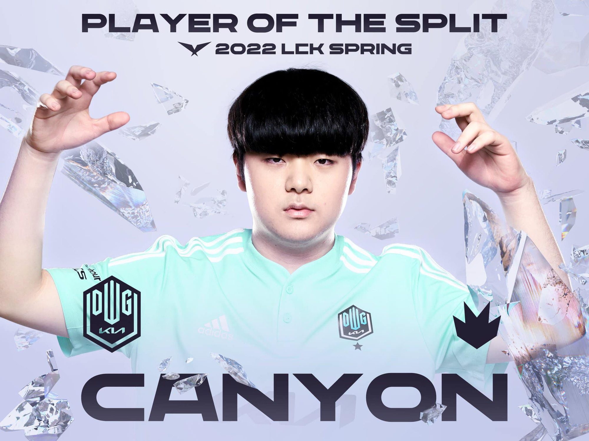 Canyon is the best player of the tournament based on MVP points