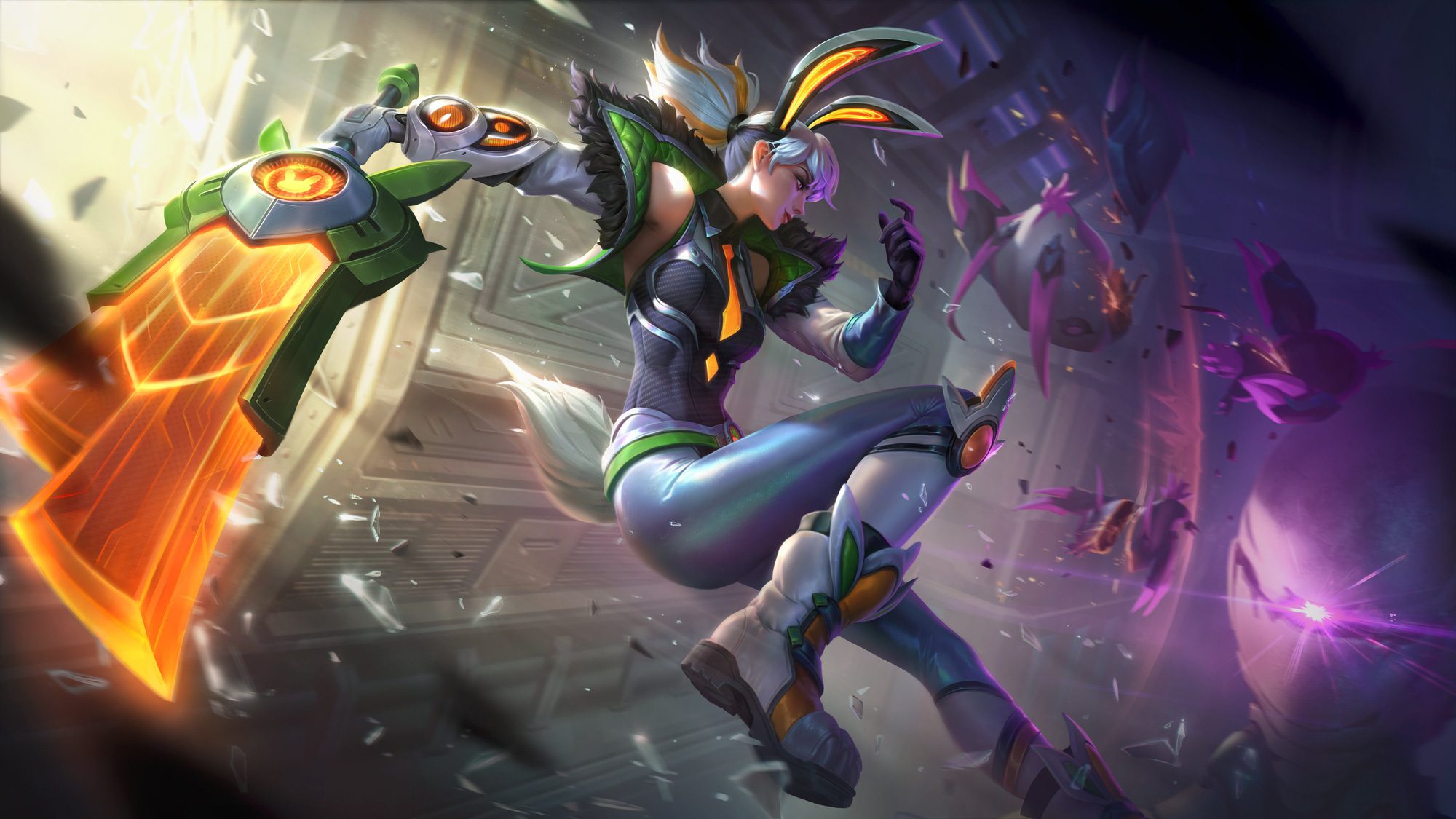 Riven Bunny Warrior - 01