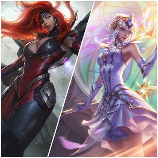 Miss Fortune equals Lux in the number of skins (17) and has all existing skin lines in League of Legends