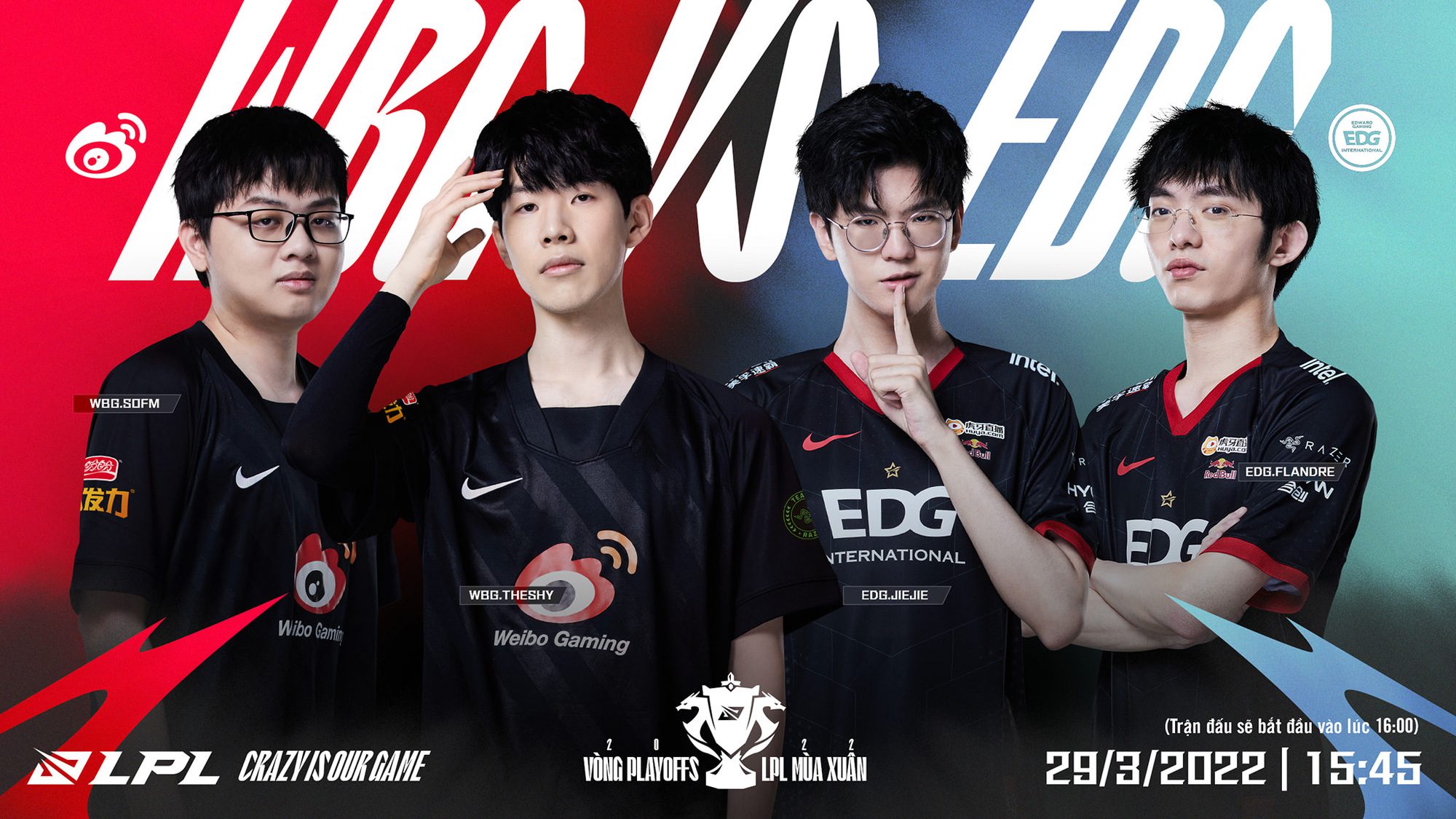 SofM and WBG will face a very difficult match against the LPL Summer 2021 champion EDG
