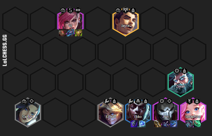 The Jhin - Innovator composition proves to be extremely strong in both attack and defense