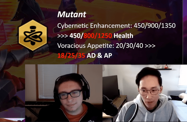 Mutants are heavily nerfed in the two effects Superscience and Omnivore