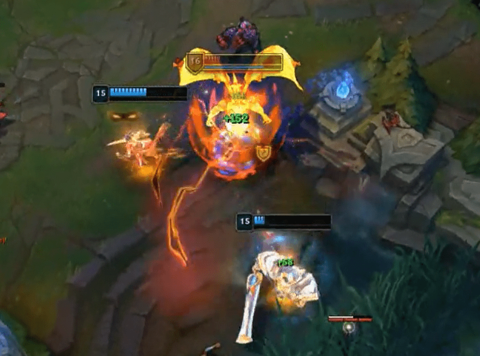 Seeing Swain heal like this, everyone just feels defeated