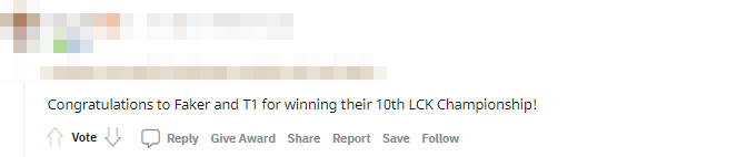Congratulations to Faker and T1 for their 10th LCK championship