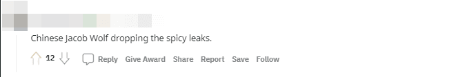 Jacob Wolf (a renowned Esports reporter, a leak expert on transfer information) from China speaks up again