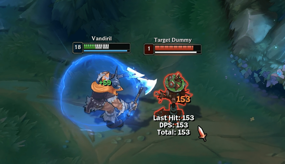 The new Olaf will be able to generate a very large shield from W