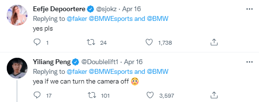 And many famous figures in the League of Legends community commented below