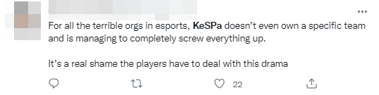 Among all the terrible organizations in Esports, KeSPA doesn't even have a team and is making everything a mess. Truly ashamed to let the players endure this