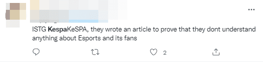 KeSPA, they write all this just to prove they don't understand anything about Esports and the fans of this community
