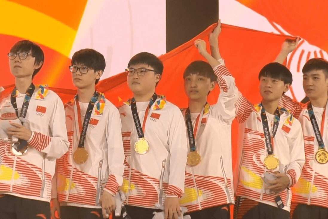 China at the 2022 Asian Games with 4/5 players from RNG's main roster