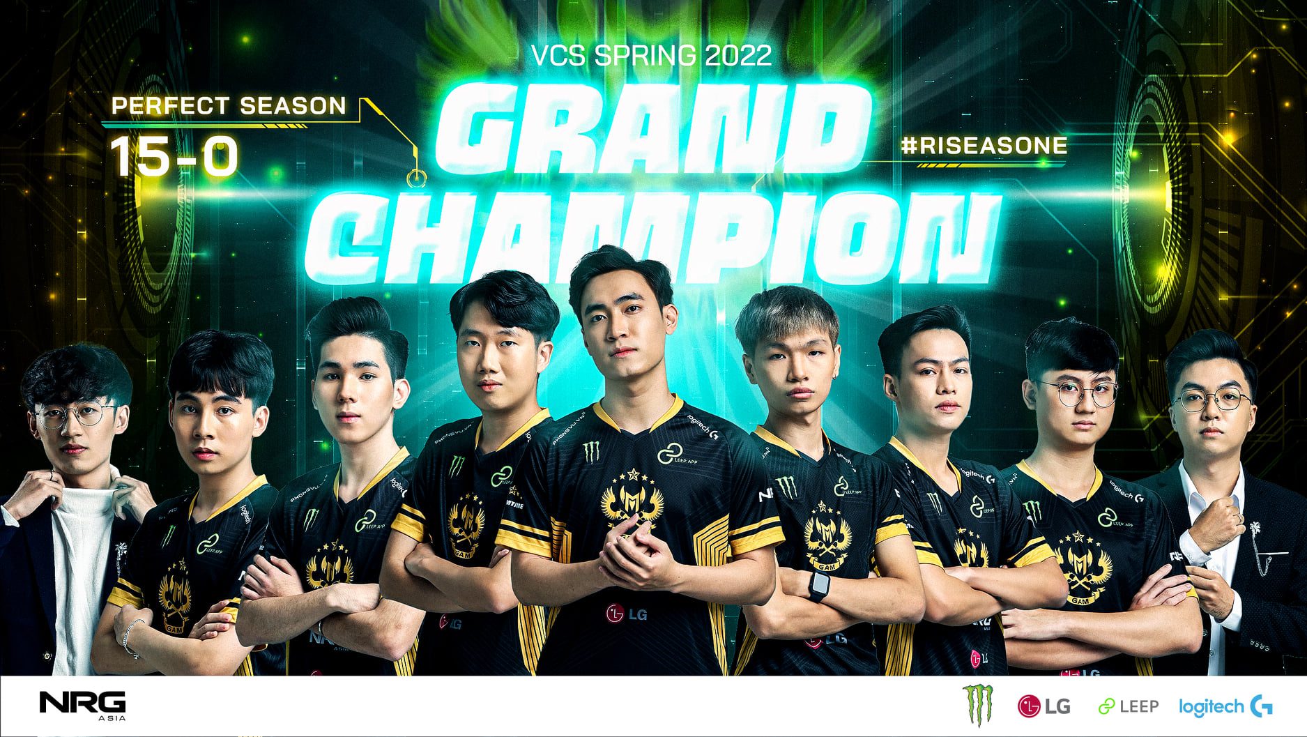 GAM officially crowned VCS Spring 2022 champion with a 100% unbeaten record