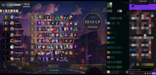 Setsuko recently achieved the dream milestone of 2000 ranked points