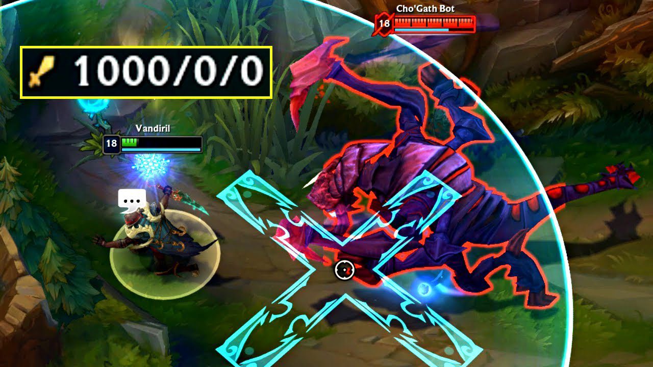 Vandiril tested this new feature and Pyke can execute a full health Cho'Gath