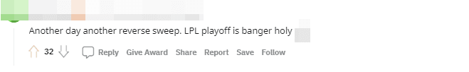 Another 'comeback' day. LPL playoffs are truly intense